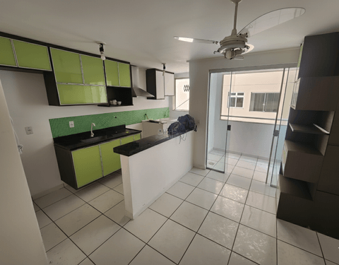 Apartamento para alugar em Vila Velha, Itapuã, com 2 quartos, com 50 m², Blue Tower