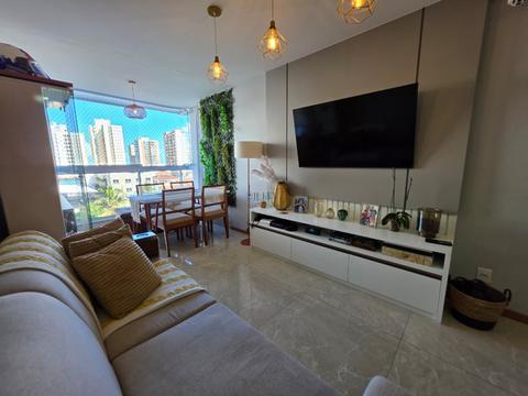 Apartamento para alugar em Vila Velha, Praia de Itaparica, com 2 quartos, com 60 m², Cannes